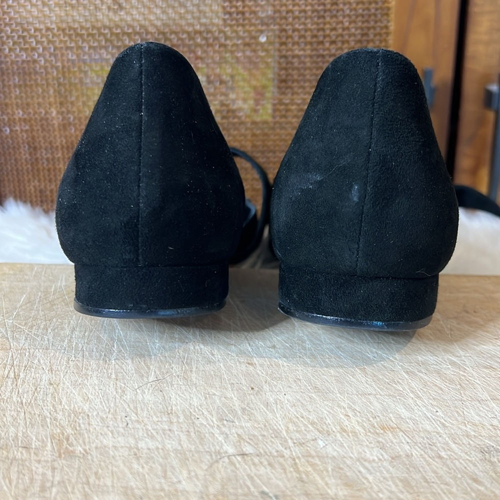 Alexandre Birman Pointed Toe One Strap Suede Leat… - image 6